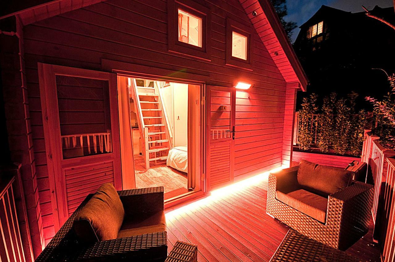 Alum Chine Log Cabin Bournemouth Exterior photo